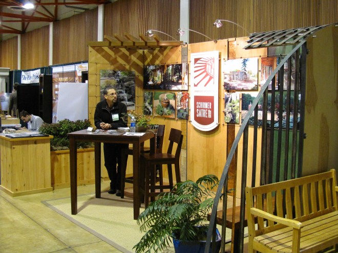 Shirmer Satre Landscape Architects exhibit at the 2013 Sustainable Living Show