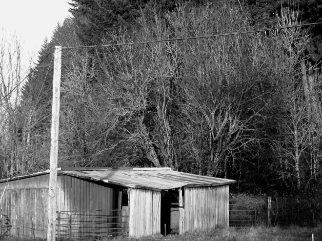 Rustic barn along Old Mohawk Road