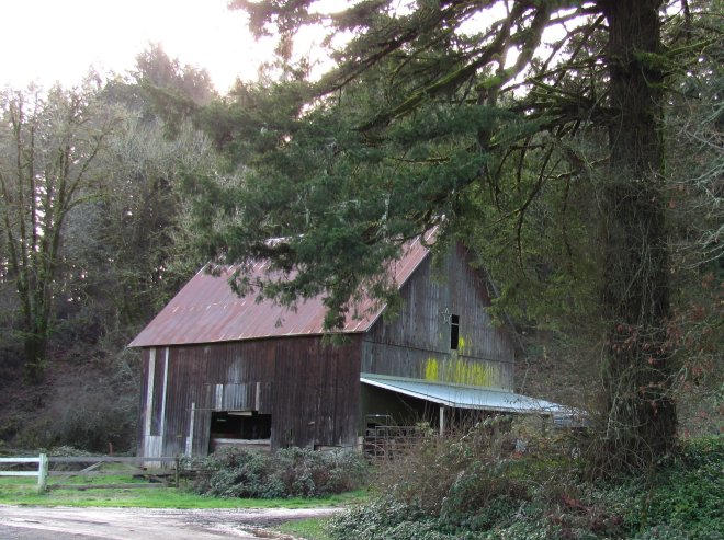 Still a working barn, it shows its history.